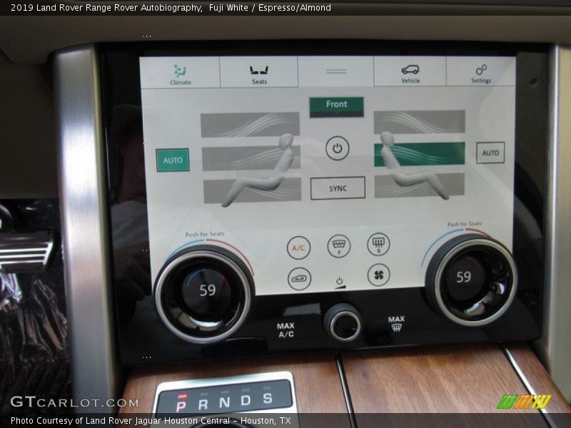 Fuji White / Espresso/Almond 2019 Land Rover Range Rover Autobiography
