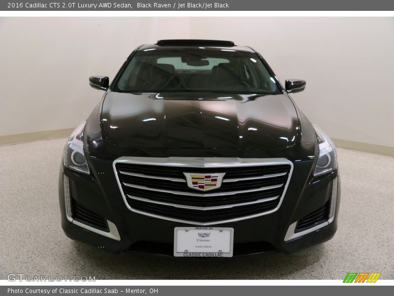 Black Raven / Jet Black/Jet Black 2016 Cadillac CTS 2.0T Luxury AWD Sedan