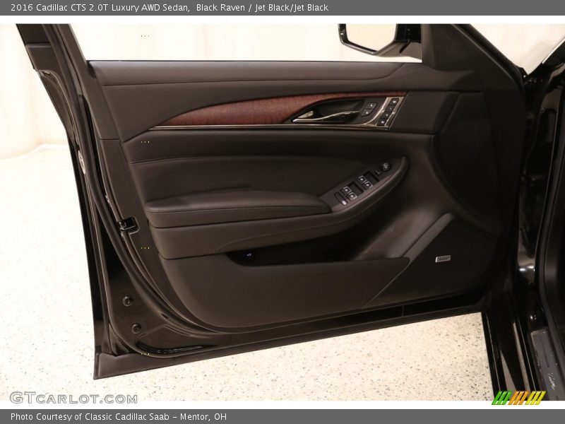Black Raven / Jet Black/Jet Black 2016 Cadillac CTS 2.0T Luxury AWD Sedan