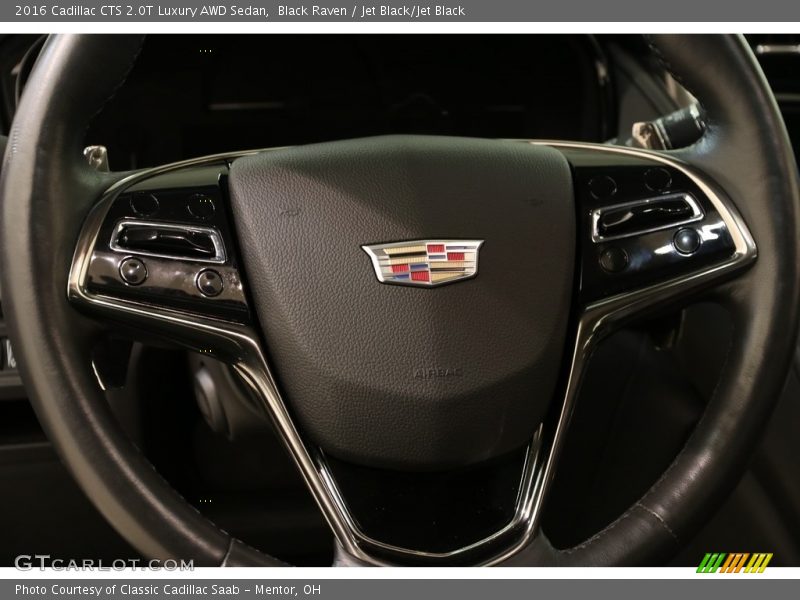 Black Raven / Jet Black/Jet Black 2016 Cadillac CTS 2.0T Luxury AWD Sedan