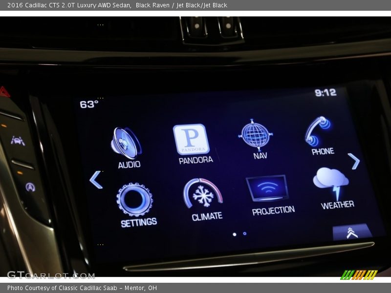 Black Raven / Jet Black/Jet Black 2016 Cadillac CTS 2.0T Luxury AWD Sedan