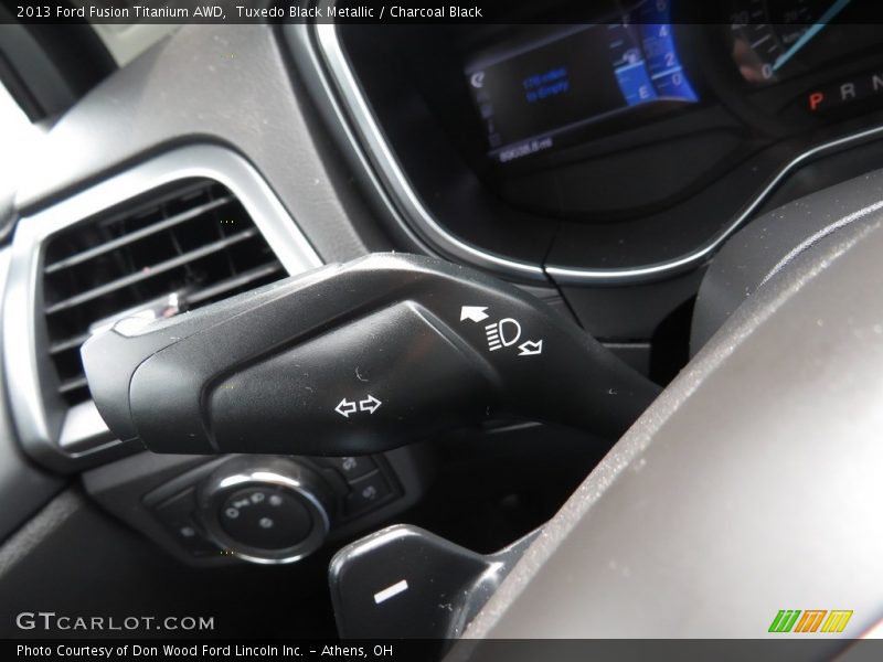 Tuxedo Black Metallic / Charcoal Black 2013 Ford Fusion Titanium AWD