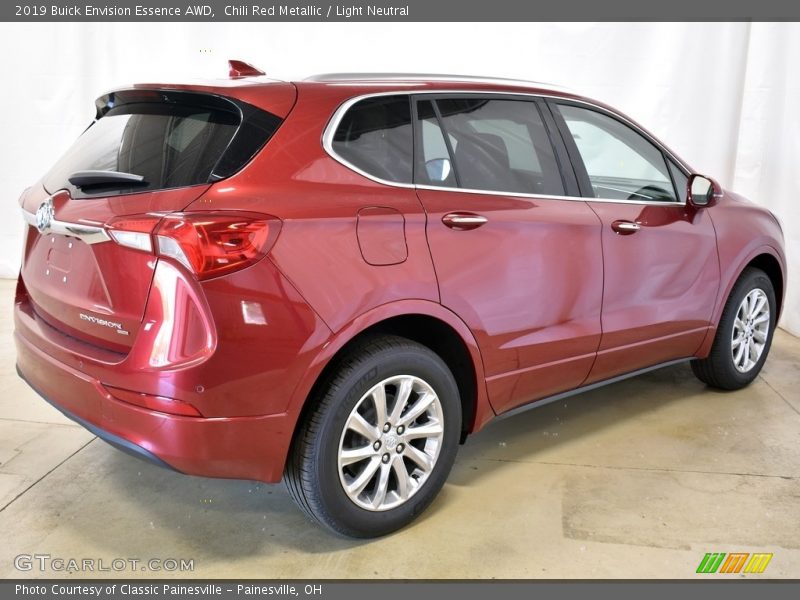 Chili Red Metallic / Light Neutral 2019 Buick Envision Essence AWD