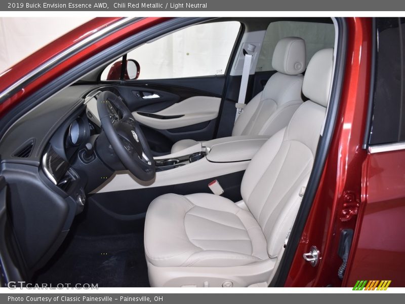 Chili Red Metallic / Light Neutral 2019 Buick Envision Essence AWD