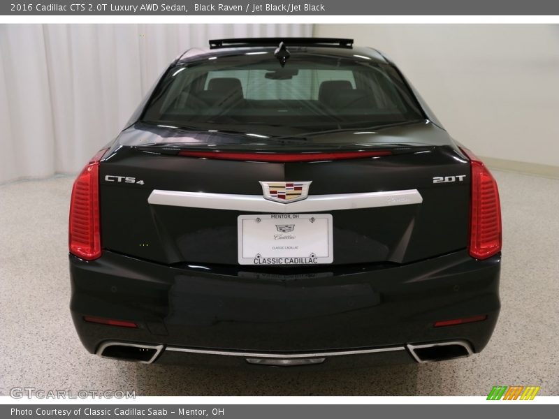 Black Raven / Jet Black/Jet Black 2016 Cadillac CTS 2.0T Luxury AWD Sedan