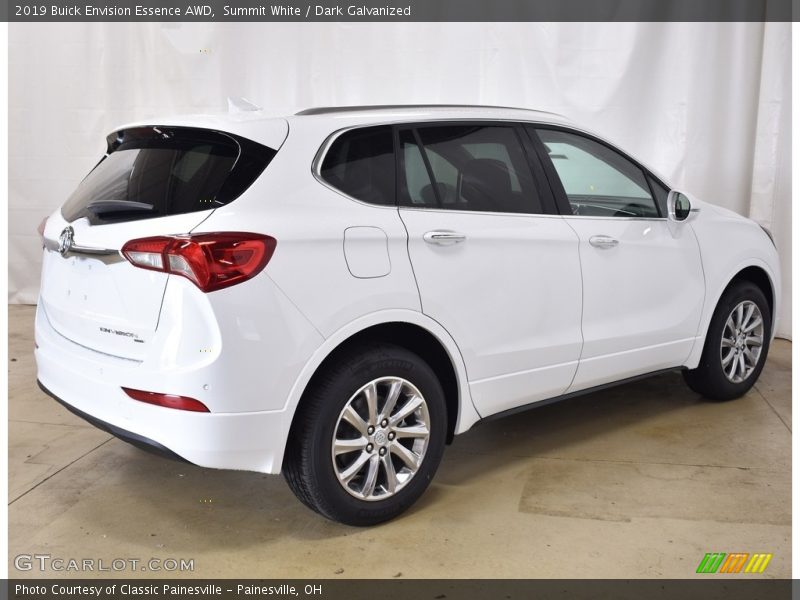 Summit White / Dark Galvanized 2019 Buick Envision Essence AWD