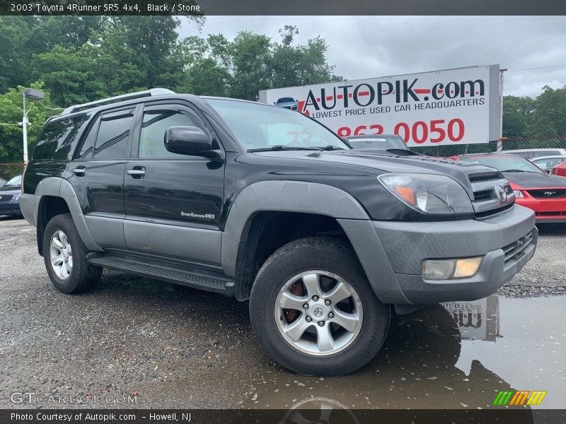 Black / Stone 2003 Toyota 4Runner SR5 4x4