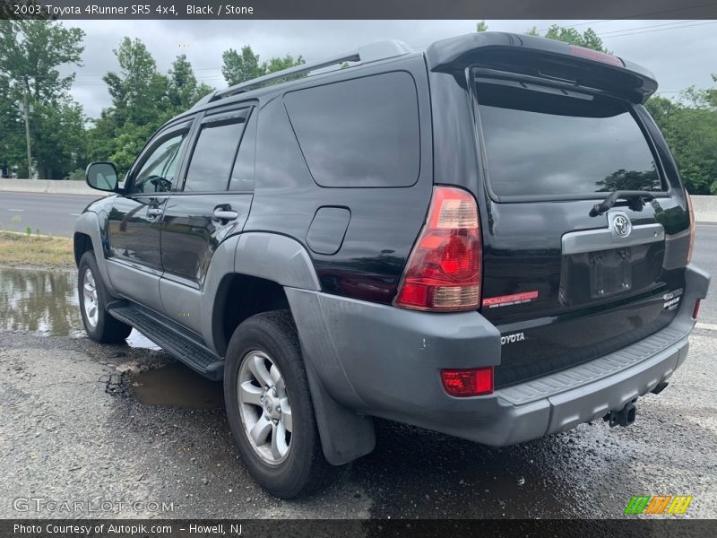 Black / Stone 2003 Toyota 4Runner SR5 4x4