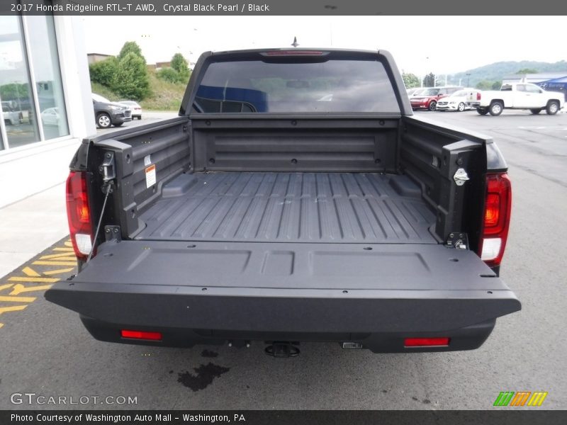Crystal Black Pearl / Black 2017 Honda Ridgeline RTL-T AWD