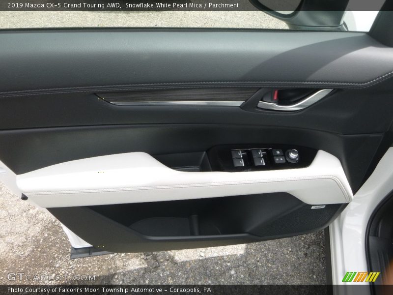 Snowflake White Pearl Mica / Parchment 2019 Mazda CX-5 Grand Touring AWD