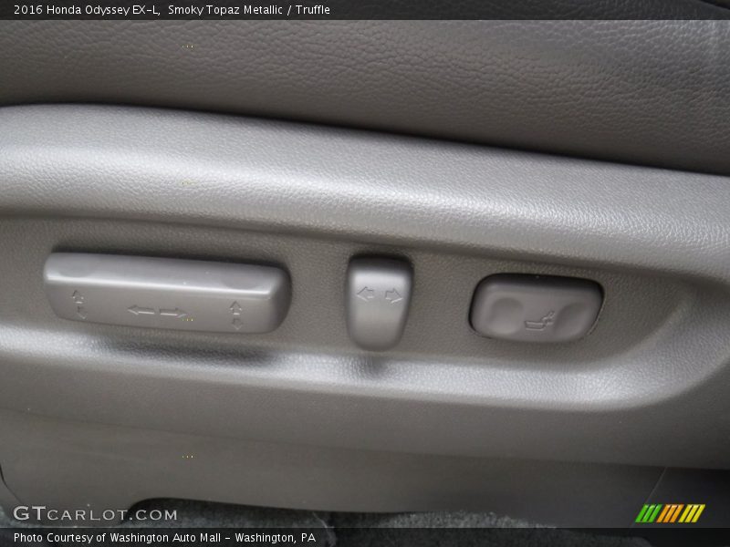 Smoky Topaz Metallic / Truffle 2016 Honda Odyssey EX-L