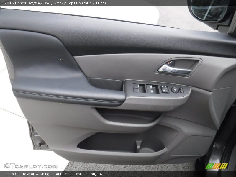 Smoky Topaz Metallic / Truffle 2016 Honda Odyssey EX-L