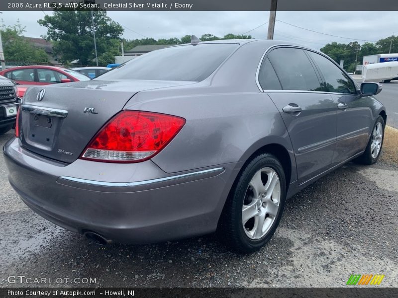 Celestial Silver Metallic / Ebony 2006 Acura RL 3.5 AWD Sedan