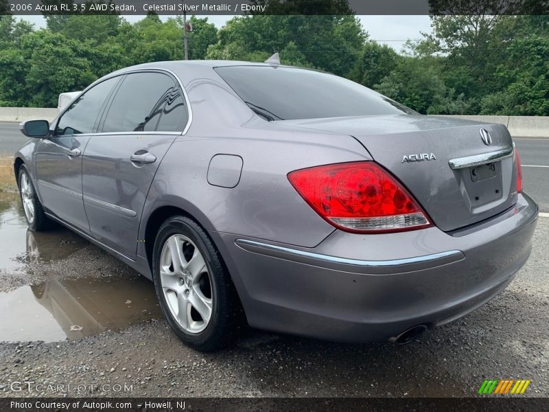 Celestial Silver Metallic / Ebony 2006 Acura RL 3.5 AWD Sedan