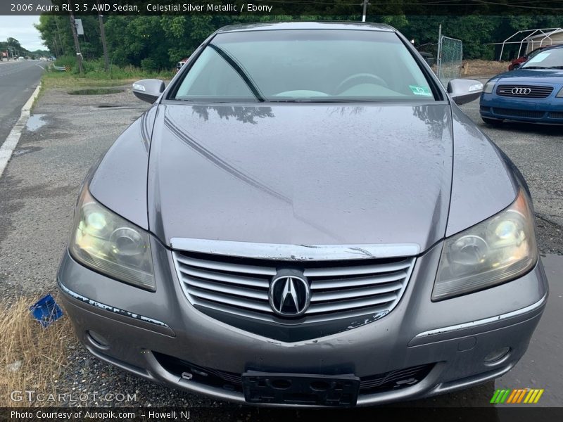 Celestial Silver Metallic / Ebony 2006 Acura RL 3.5 AWD Sedan