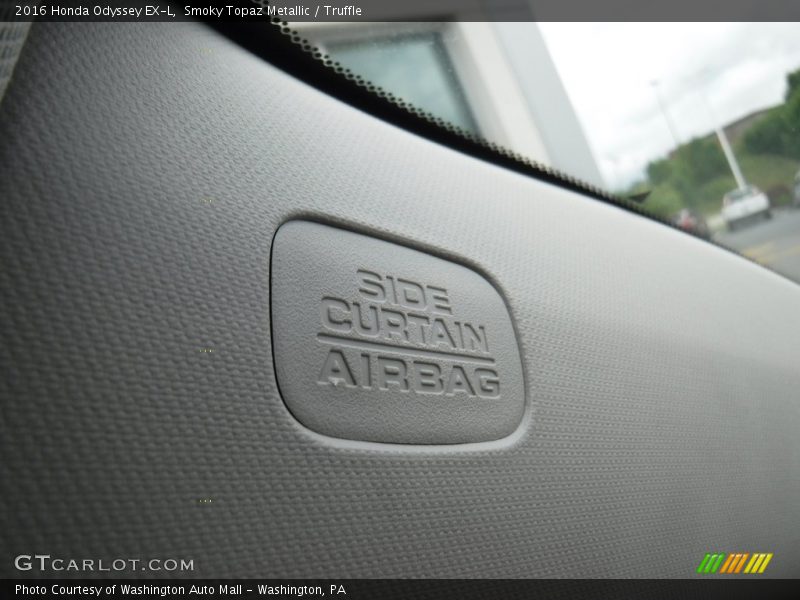 Smoky Topaz Metallic / Truffle 2016 Honda Odyssey EX-L