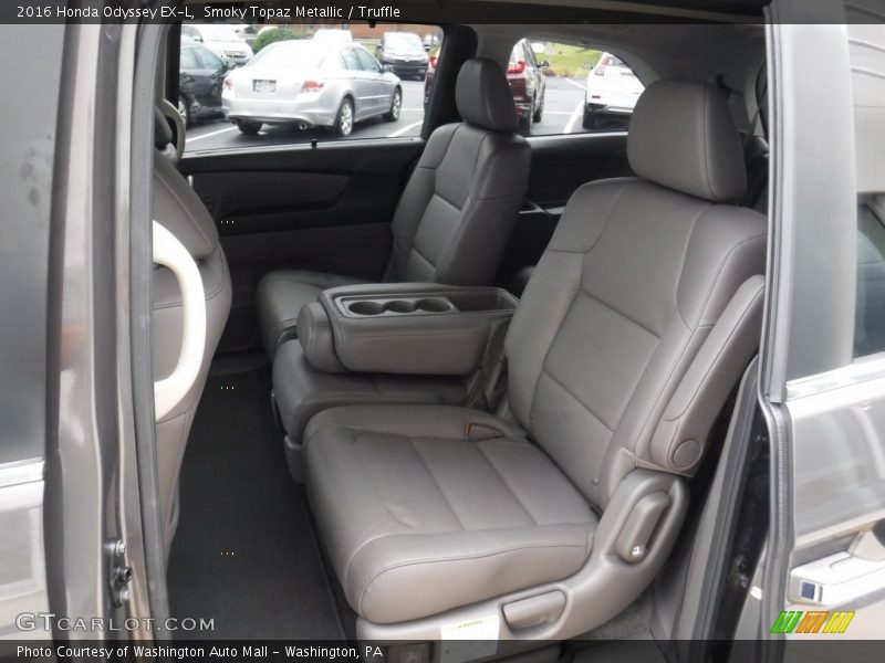 Smoky Topaz Metallic / Truffle 2016 Honda Odyssey EX-L