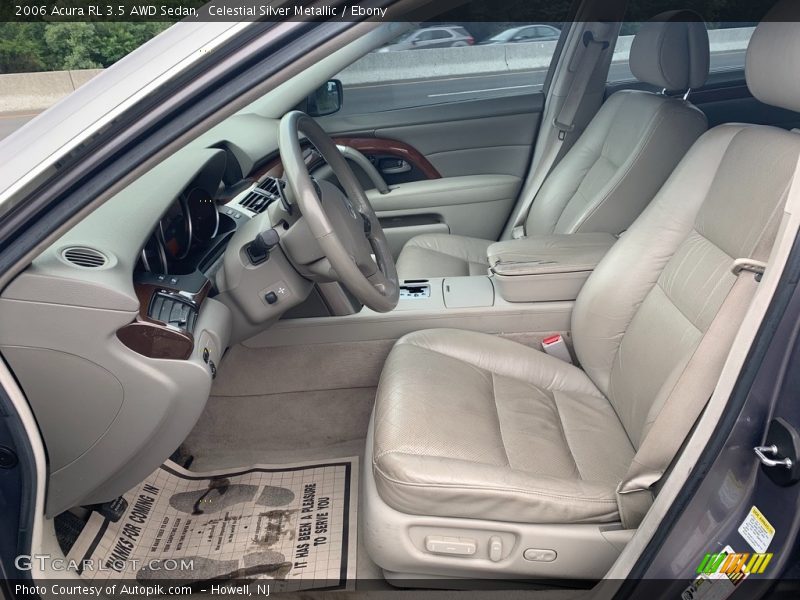 Celestial Silver Metallic / Ebony 2006 Acura RL 3.5 AWD Sedan