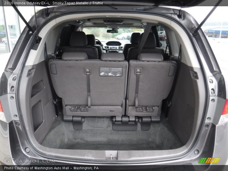 Smoky Topaz Metallic / Truffle 2016 Honda Odyssey EX-L
