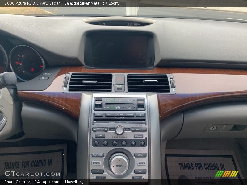 Celestial Silver Metallic / Ebony 2006 Acura RL 3.5 AWD Sedan