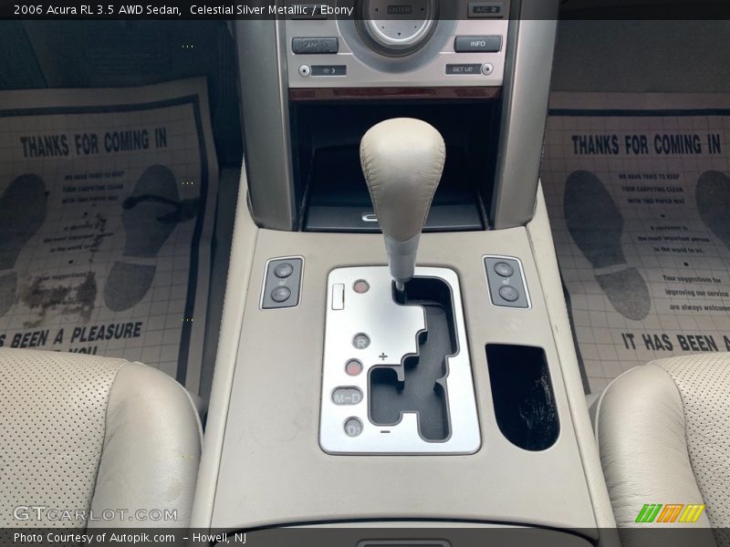 Celestial Silver Metallic / Ebony 2006 Acura RL 3.5 AWD Sedan