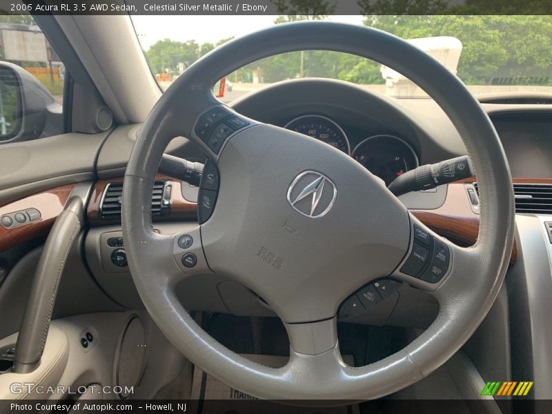 Celestial Silver Metallic / Ebony 2006 Acura RL 3.5 AWD Sedan
