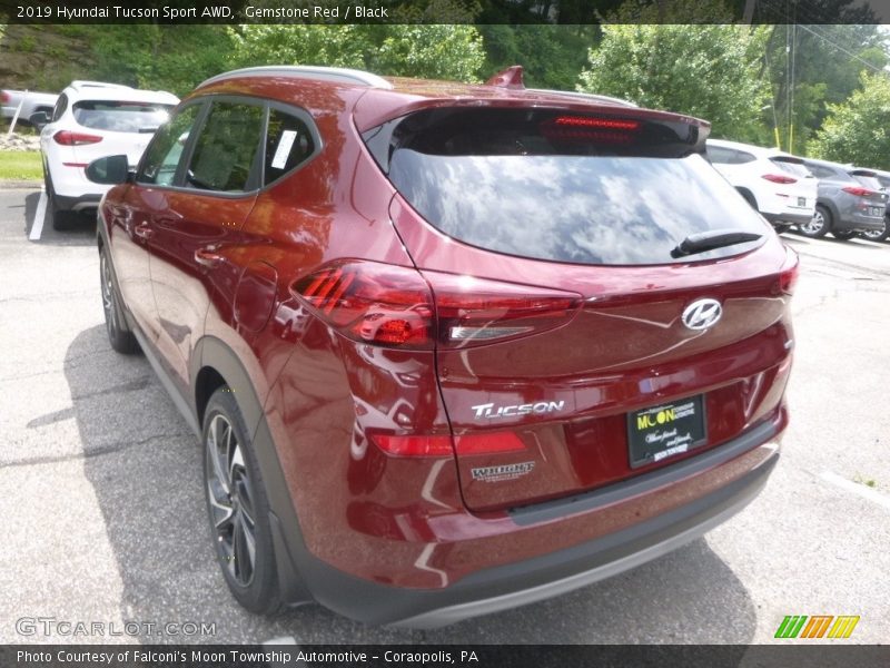 Gemstone Red / Black 2019 Hyundai Tucson Sport AWD