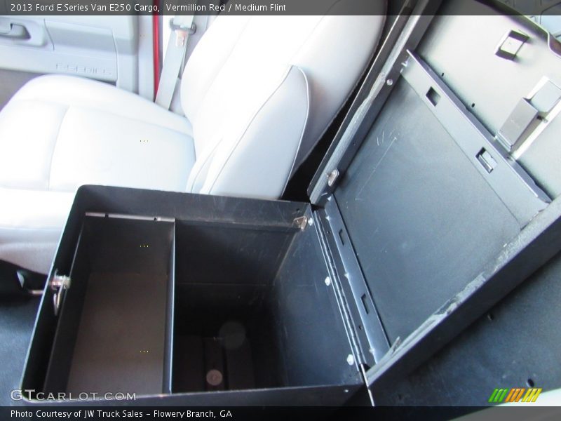 Vermillion Red / Medium Flint 2013 Ford E Series Van E250 Cargo