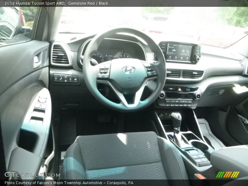 Gemstone Red / Black 2019 Hyundai Tucson Sport AWD