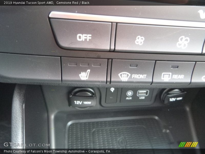 Gemstone Red / Black 2019 Hyundai Tucson Sport AWD