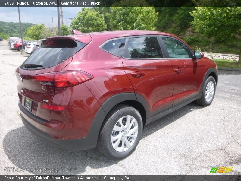 Gemstone Red / Black 2019 Hyundai Tucson SE AWD