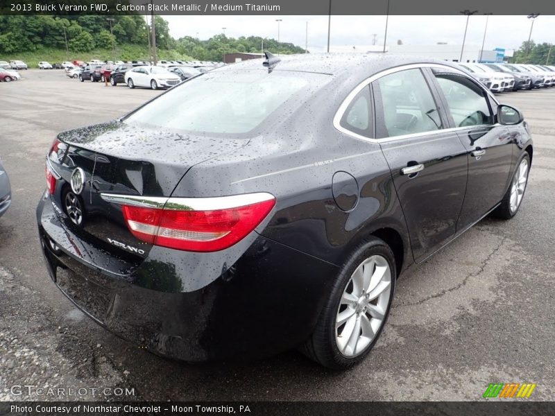 Carbon Black Metallic / Medium Titanium 2013 Buick Verano FWD