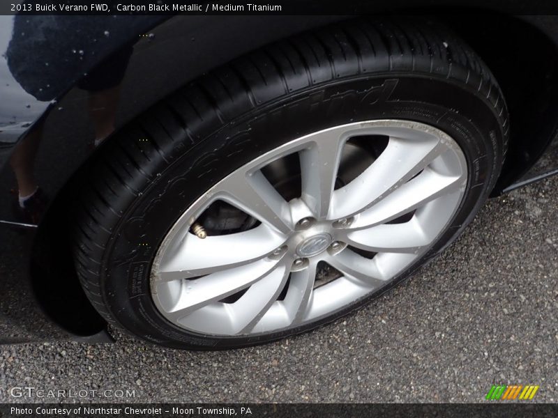 Carbon Black Metallic / Medium Titanium 2013 Buick Verano FWD