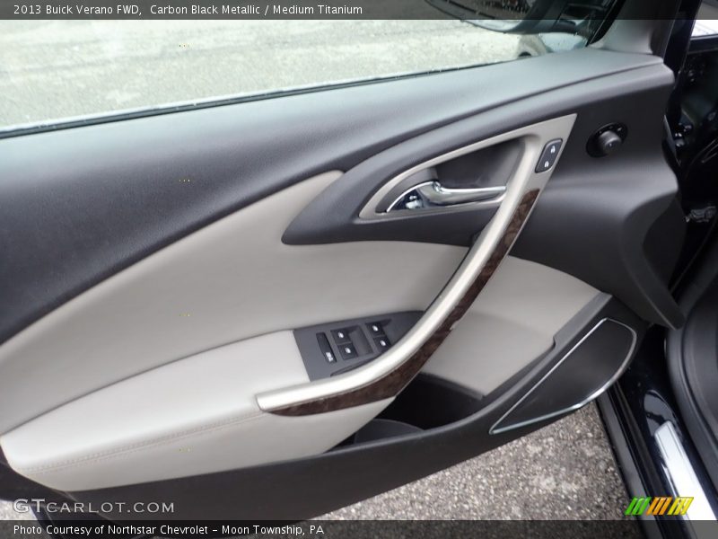 Carbon Black Metallic / Medium Titanium 2013 Buick Verano FWD