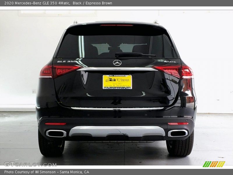 Black / Espresso Brown 2020 Mercedes-Benz GLE 350 4Matic