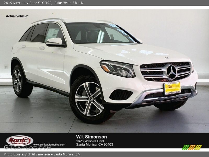 Polar White / Black 2019 Mercedes-Benz GLC 300