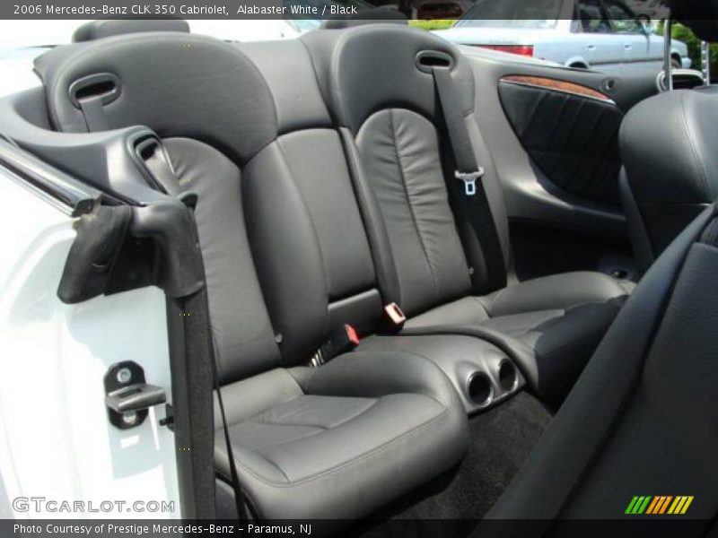 Alabaster White / Black 2006 Mercedes-Benz CLK 350 Cabriolet