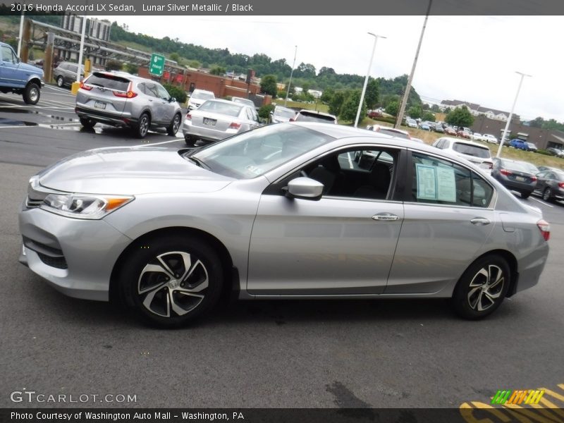 Lunar Silver Metallic / Black 2016 Honda Accord LX Sedan