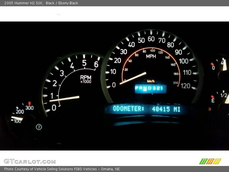 Black / Ebony Black 2005 Hummer H2 SUV