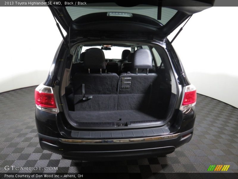 Black / Black 2013 Toyota Highlander SE 4WD