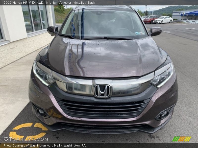 Midnight Amethyst Metallic / Black 2019 Honda HR-V EX AWD