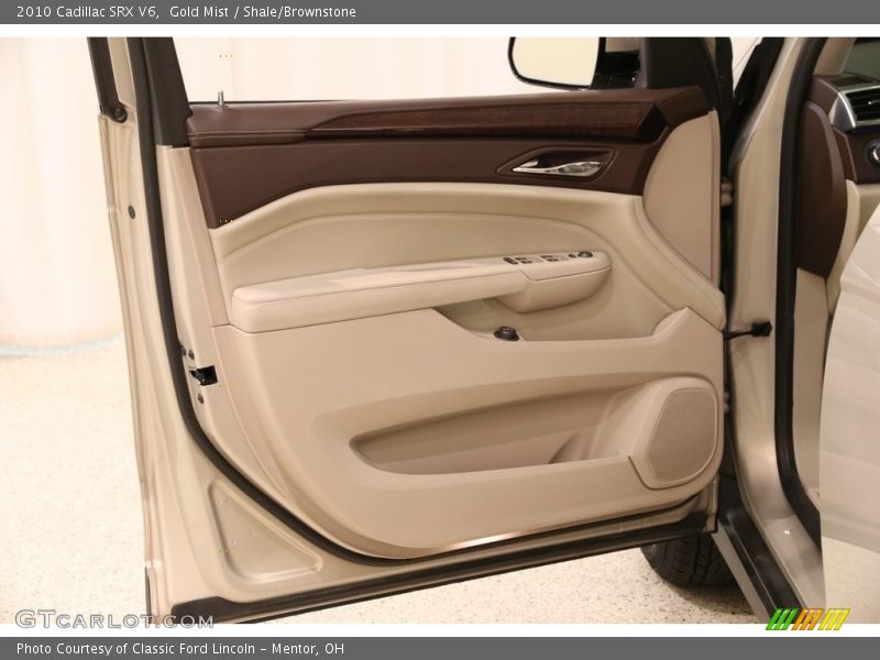 Gold Mist / Shale/Brownstone 2010 Cadillac SRX V6