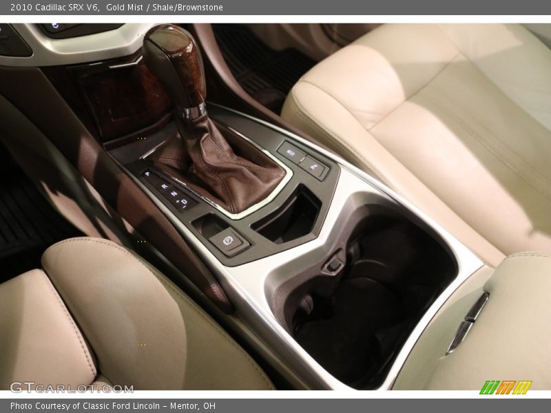 Gold Mist / Shale/Brownstone 2010 Cadillac SRX V6
