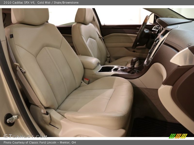 Gold Mist / Shale/Brownstone 2010 Cadillac SRX V6