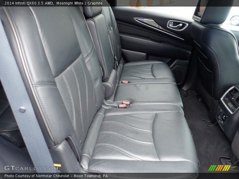 Moonlight White / Graphite 2014 Infiniti QX60 3.5 AWD