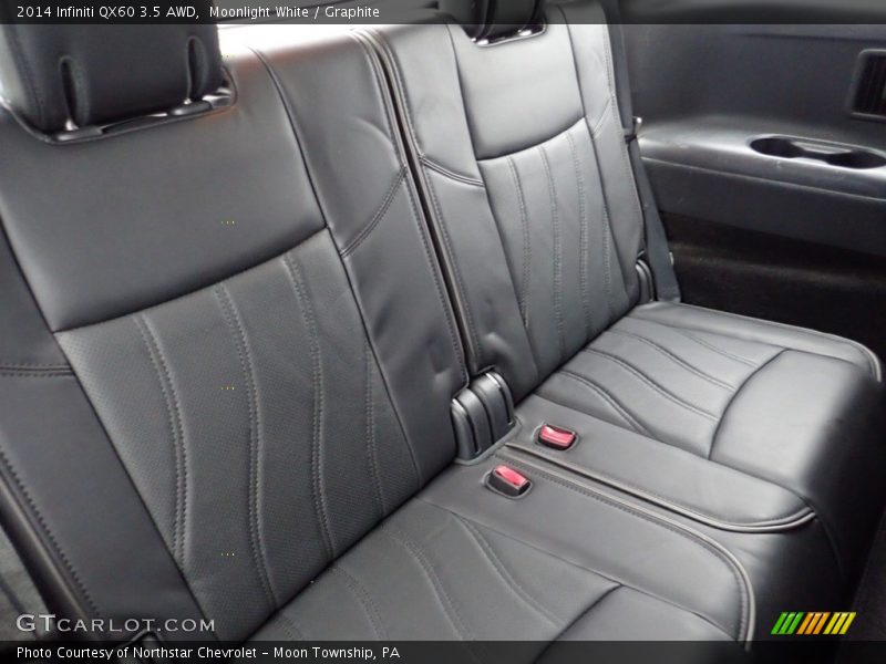 Moonlight White / Graphite 2014 Infiniti QX60 3.5 AWD