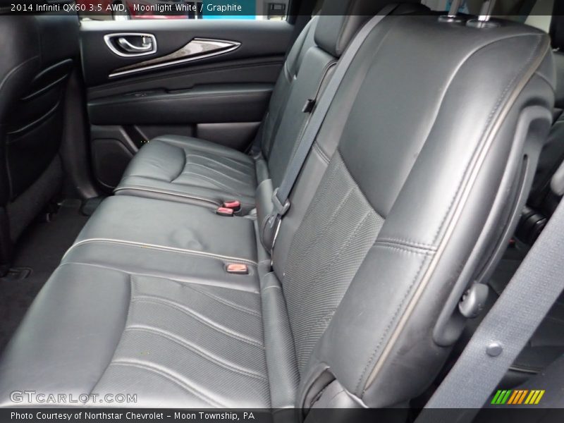 Moonlight White / Graphite 2014 Infiniti QX60 3.5 AWD