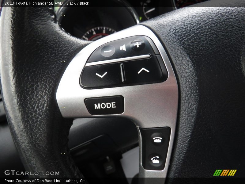 Black / Black 2013 Toyota Highlander SE 4WD
