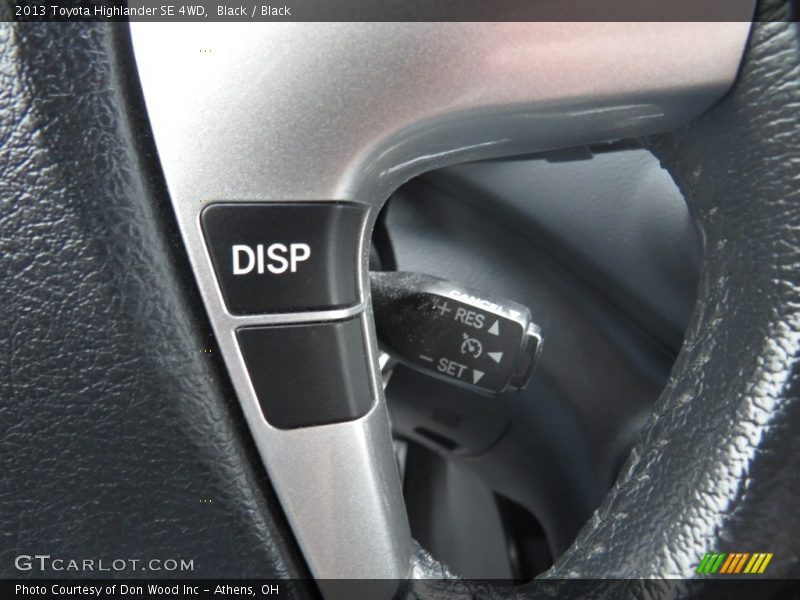 Black / Black 2013 Toyota Highlander SE 4WD