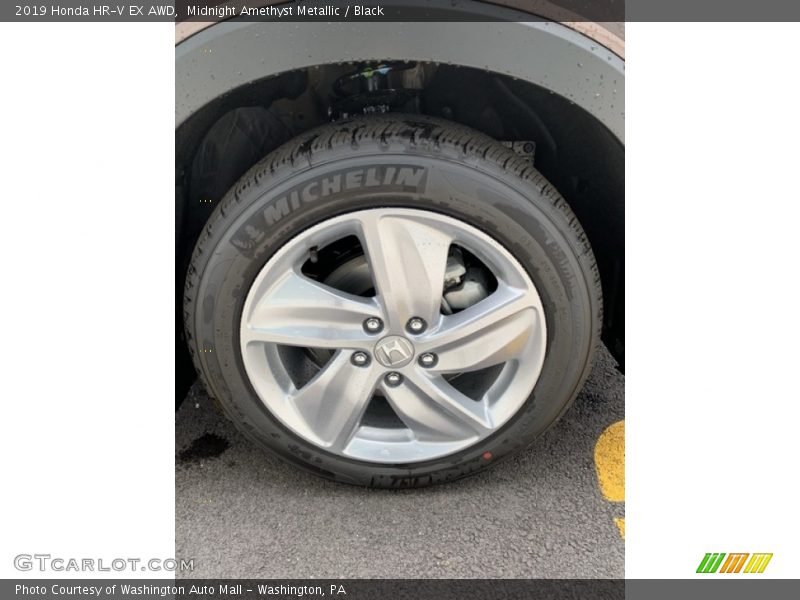 Midnight Amethyst Metallic / Black 2019 Honda HR-V EX AWD